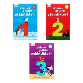 Zihinsel Gelişim Etkinlik Seti-3 Kitap-Eolo