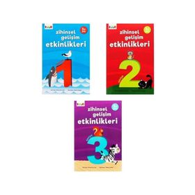 Zihinsel Gelişim Etkinlik Seti-3 Kitap-Eolo