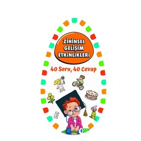 Zihinsel Gelişim Etkinlikleri 40 Soru 40 Cevap - Martı Yayınları