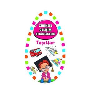 Zihinsel Gelişim Etkinlikleri -Taşıtlar - Martı Çocuk Yayınları