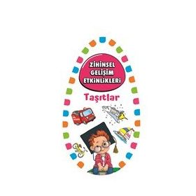Zihinsel Gelişim Etkinlikleri -Taşıtlar - Martı Çocuk Yayınları