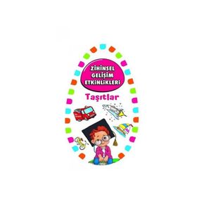 Zihinsel Gelişim Etkinlikleri -Taşıtlar - Martı Çocuk Yayınları