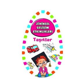 Zihinsel Gelişim Etkinlikleri -Taşıtlar - Martı Çocuk Yayınları