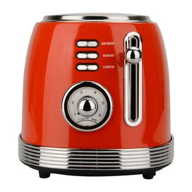 Zilan ZLN7040 Retro Kırmızı Elektrikli Ekmek Kızartma Makinesi