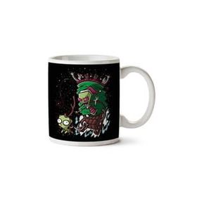 Zim Stole Xmas the Grinch the Invader Baskılı Kupa