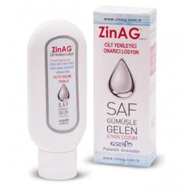Zinag 100 ml Nano Gümüş ve Çinko Katkılı Cilt Yenileyici Onarıcı Losyon