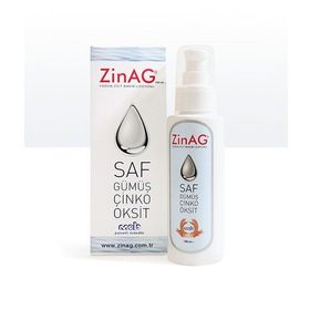 Zinag 100 ml Nano Gümüş ve Çinko Katkılı Cilt Yenileyici Onarıcı Losyon