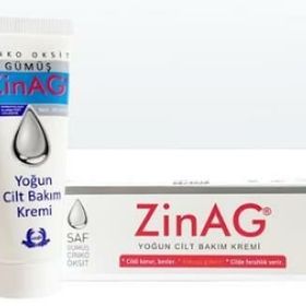 Zinag 30 ml Gümüş Katkılı Cilt Bakım Kremi