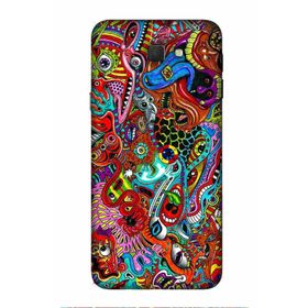 Zipax 2001 Samsung Galaxy J5 Prime Karışık Baskılı Uyumlu Silikon Kılıf