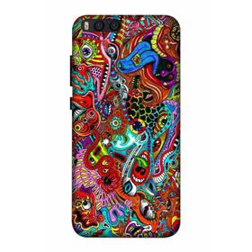 Zipax 2001 Xiaomi Mi Note 3 Karışık Baskılı Uyumlu Silikon Kılıf