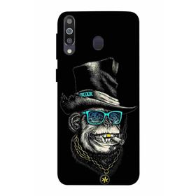 Zipax 2003 Samsung Galaxy M30 Maymun Baskılı Uyumlu Silikon Kılıf