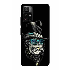 Zipax 2003 Xiaomi Poco M4 Pro Maymun Baskılı Uyumlu Silikon Kılıf