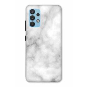 Zipax 2013 Samsung Galaxy A13 Beyaz Mermer Baskılı Uyumlu Silikon Kılıf