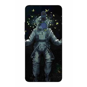 Zipax 2016 Huawei Mate 10 Pro Astronot Baskılı Uyumlu Silikon Kılıf