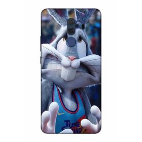 Zipax 2019 Huawei Mate 10 Pro Bunny Baskılı Uyumlu Silikon Kılıf