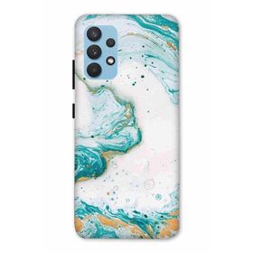 Zipax 2021 Samsung Galaxy A13 Mermer Baskılı Uyumlu Silikon Kılıf