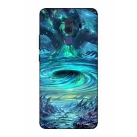 Zipax 2026 Huawei Mate 10 Pro Yeşil Baskılı Uyumlu Silikon Kılıf