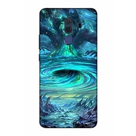 Zipax 2026 Huawei Mate 10 Pro Yeşil Baskılı Uyumlu Silikon Kılıf