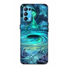 Zipax 2026 Oppo A54 5G Yeşil Baskılı Uyumlu Silikon Kılıf