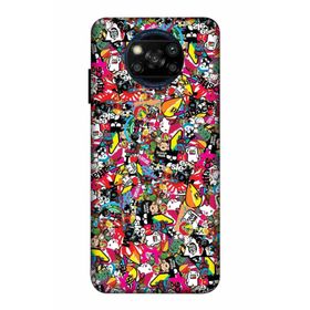 Zipax 2033 Xiaomi Poco X3 Pro Karışık Baskılı Uyumlu Silikon Kılıf