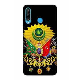 Zipax 2034 Huawei P30 Lite Osmanlı Baskılı Uyumlu Silikon Kılıf