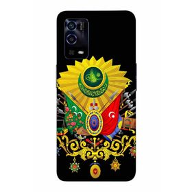 Zipax 2034 Oppo A55 Osmanlı Baskılı Uyumlu Silikon Kılıf