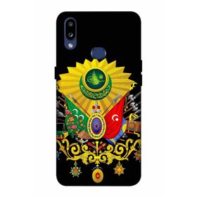 Zipax 2034 Samsung Galaxy A10S Osmanlı Baskılı Uyumlu Silikon Kılıf