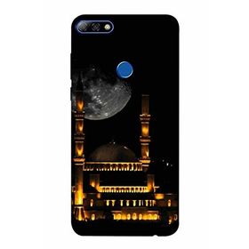 Zipax 2036 Huawei Y7 Prime 2019 Cami Baskılı Uyumlu Silikon Kılıf