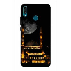 Zipax 2036 Huawei Y9 2019 Cami Baskılı Uyumlu Silikon Kılıf
