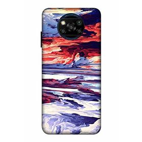Zipax 2037 Xiaomi Poco X3 Pro Karışık Baskılı Uyumlu Silikon Kılıf