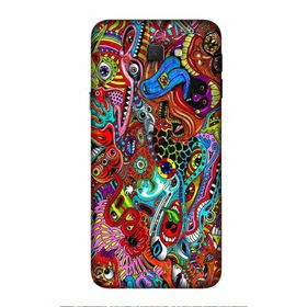 Zipax 2038 Samsung Galaxy J5 Prime Karışık Baskılı Uyumlu Silikon Kılıf
