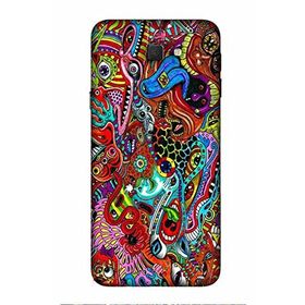 Zipax 2038 Samsung Galaxy J5 Prime Karışık Baskılı Uyumlu Silikon Kılıf