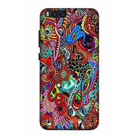Zipax 2038 Xiaomi Mi Note 3 Karışık Baskılı Uyumlu Silikon Kılıf