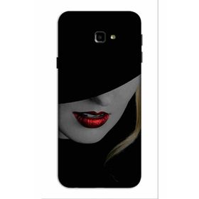 Zipax 2053 Samsung Galaxy J4 Plus Şapkalı Kız Baskılı Uyumlu Silikon Kılıf