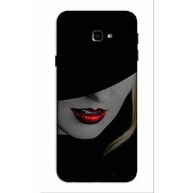 Zipax 2053 Samsung Galaxy J4 Plus Şapkalı Kız Baskılı Uyumlu Silikon Kılıf