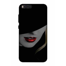 Zipax 2053 Xiaomi Mi Note 3 Şapkalı Kız Baskılı Uyumlu Silikon Kılıf
