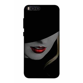 Zipax 2053 Xiaomi Mi Note 3 Şapkalı Kız Baskılı Uyumlu Silikon Kılıf