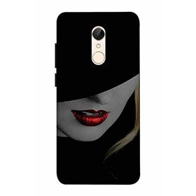 Zipax 2053 Xiaomi Redmi 5 Plus Şapkalı Kız Baskılı Uyumlu Silikon Kılıf