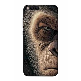 Zipax 2059 Xiaomi Mi 6 Maymun Baskılı Uyumlu Silikon Kılıf