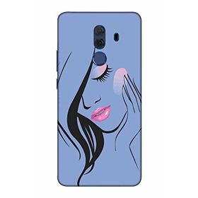 Zipax 2067 Huawei Mate 10 Pro Kız Baskılı Uyumlu Silikon Kılıf