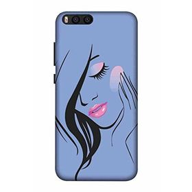 Zipax 2067 Xiaomi Mi 6 Kız Baskılı Uyumlu Silikon Kılıf