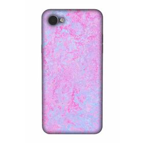 Zipax 2068 LG Q6 Mermer Pembe Baskılı Uyumlu Silikon Kılıf
