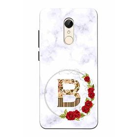 Zipax 2073 Xiaomi Redmi 5 Plus B Harfi Baskılı Uyumlu Silikon Kılıf