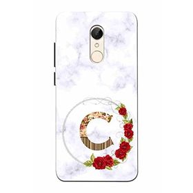 Zipax 2074 Xiaomi Redmi 5 Plus C Harfi Baskılı Uyumlu Silikon Kılıf