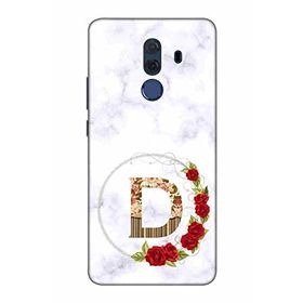 Zipax 2075 Huawei Mate 10 Pro D Harfi Baskılı Uyumlu Silikon Kılıf