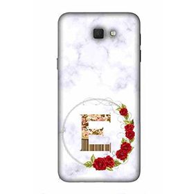 Zipax 2076 Samsung Galaxy J5 Prime E Harfi Baskılı Uyumlu Silikon Kılıf