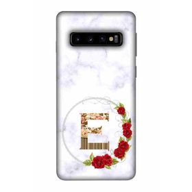 Zipax 2076 Samsung Galaxy S10 E Harfi Baskılı Uyumlu Silikon Kılıf