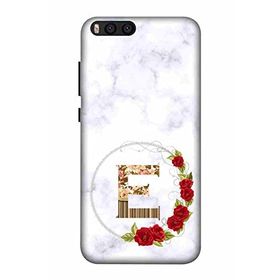 Zipax 2076 Xiaomi Mi 6 E Harfi Baskılı Uyumlu Silikon Kılıf