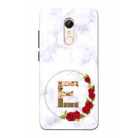 Zipax 2076 Xiaomi Redmi 5 Plus E Harfi Baskılı Uyumlu Silikon Kılıf