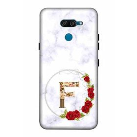 Zipax 2077 LG K40S F Harfi Baskılı Uyumlu Silikon Kılıf